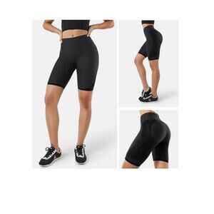Fanka Body Sculpt 9” Biker Shorts Lift n Curve Reversible Black - Size M
